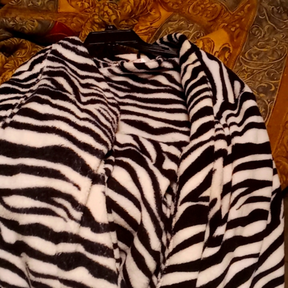 Zebra print jacket